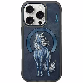 Nimmy Magnetic Fantasy Animal MagSafe Ümbris jaoks iPhone 16 Pro Max - Sinine