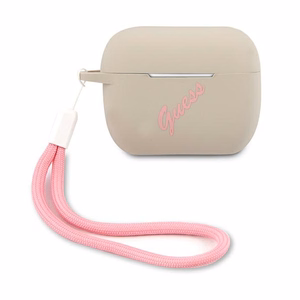 Guess GUACAPLSVSGP AirPods Pro kate hall roosa/halli roosa Silikoon Vintage