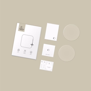 Tech-Protect Glass Fit+ 2-pack karastatud klaas jaoks Samsung Galaxy Watch 8 40mm - läbipaistev