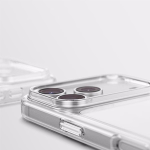 AmazingThing Minimal põrutuskindel ümbris 3 objektiivile mudelile iPhone 18 Pro Max – värv: läbipaistev