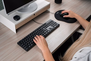 Savio KB-01 klaviatuur kodu/kontor USB QWERTY US English must