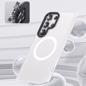 Benks Magnetic Lucid Armor Ümbris (0045) jaoks Samsung Galaxy S25 Plus Ultra valge