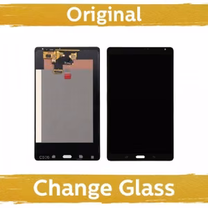 LCD ekraan ühilduv Samsung T705 / T700 Tab S must (uuendatud: Hiina)
