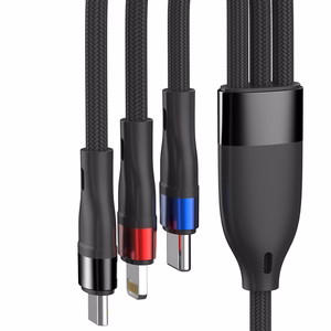 3mk Hyper Cable N-SERIES 3 in 1 USB-A / Lightning / Micro 1.2m 9V/2A 18W - must