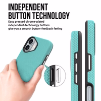 Perfectionists Triangle Mag Ümbris iPhone 16 Plus roheline