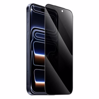 Borofone Tempered glass BF7 Diamond Armor Full Screen Anti-spy for Iphone 17 Pro - 10 pieces