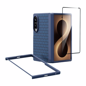 Benks Magnetic Armor Grid Pro Grand Combo ümbris Samsung Galaxy Z Fold 8 jaoks, sinine (C.K.FL.SA.BE.C060)