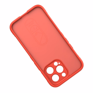 Magic Shield ümbris iPhone 13 Pro jaoks paindlik soomustatud kate punane