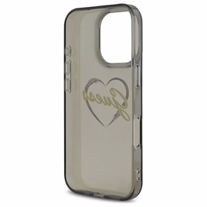 Guess IML Heart Ümbris jaoks iPhone 16 Pro Max - must