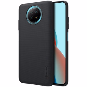Nillkin Super Frosted Shield tugevdatud kate Xiaomi Redmi Note 9T 5G musta värvi jaoks