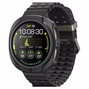 Spigen Liquid Air Ümbris jaoks Samsung Galaxy Watch 8 44mm - Matt Must
