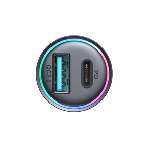 Joyroom JR-CCN04 60W USB-A USB-C мини зарядное устройство - чёрный
