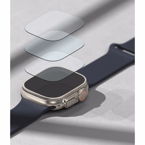 Ringke ID FC Glass 4-pack tempered glass jaoks Apple Watch Ultra 1 / 2 (49 mm)