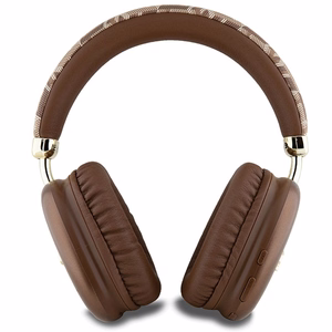 Guess GCube Metallic Script Logo Bluetooth jaoks-ear headphones - brown