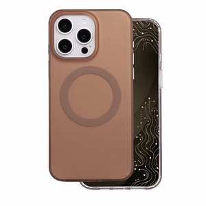 Tecto Shield Mistiq Mag ümbris mudelile iPhone 15 Pro Max 6,7", pruun