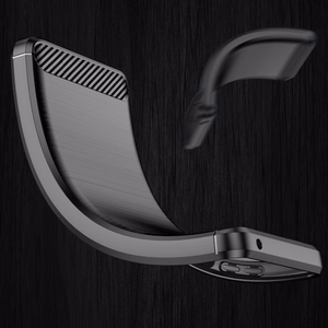 Carbon Case Flexible Cover Realme 9 Pro black