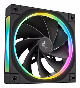 DeepCool FL12R 3-in-1 arvutikorpuse ventilaator 12 cm must 3 tk
