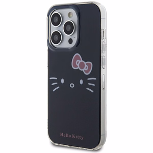 Hello Kitty IML Kitty Face ümbris jaoks iPhone 15 Pro - must