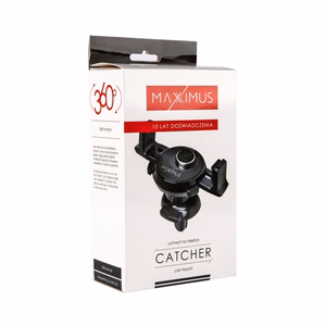 CAR HOLDER MAXXIMUS CATCHER BLACK, FOR GRILLE SELF-CLOSING