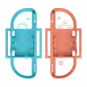 Nintendo Lüliti 15-in-1 Family Accessory Pakk 2 - oranž and sinine Komplekt