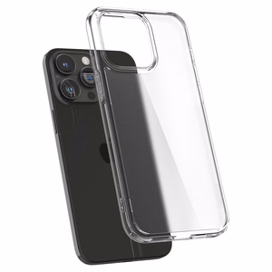 SPIGEN ümbris ULTRA HYBRID jaoks IPHONE 15 Pro frost clear