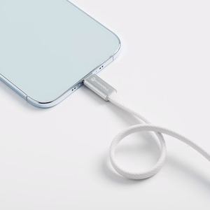 Kaabel USB C USB C Forcell F-Energy QC4.0 PD 5A 240W Cafule Flat 1,2m CCFN23 valge