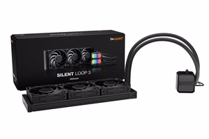 be quiet! Silent Loop 3 360 mm protsessori kõik-ühes vedelikjahutus 12 cm must 1 tk