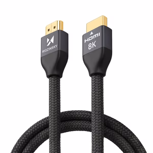 Wozinsky HDMI 2.1 Kaabel 8K 60 Hz 48 Gbps / 4K 120 Hz / 2K 144 Hz 2 m Hõbedane (WHDMI-20)