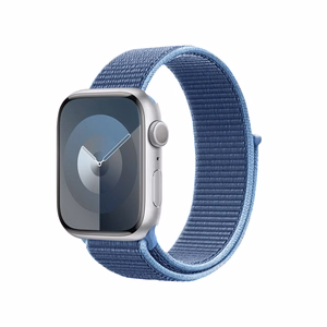 Crong Nylon Sport rihm Apple Watchi 38 / 40 / 41 mm ja 42 mm (Series 10 / 11) mudelitele, ookeanisinine