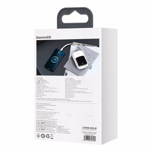 Baseus внешний аккумулятор 20000mAh Qpow Pro - USB + Type C - PD 22,5W с кабелем Type C (PPQD060302) белый