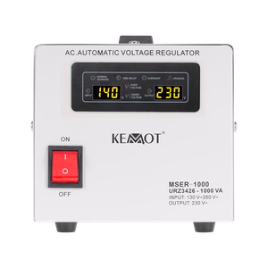 Automaatne pingestabilisaator KEMOT MSER-1000 (1000 VA, servomootor)