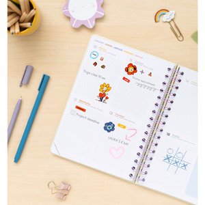 BT21 2021/2022. õppeaasta kalender, valge