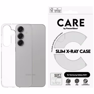 CARE by PanzerGlass Fashion X-Ray Ümbris jaoks Samsung Galaxy S25+ - Läbipaistev