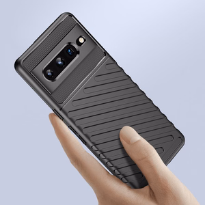 Thunder Case гибкий бронированный чехол для Google Pixel 7 Pro чёрный