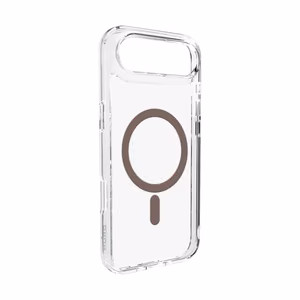 Puro Lite Mag TPU+PC Ümbris Compatible with MagSafe jaoks iPhone 17 Air - Läbipaistev with Brown Ring