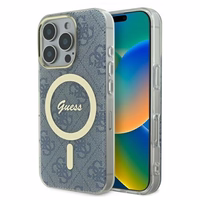 Guess IML 4G MagSafe Ümbris jaoks iPhone 16 Pro Max - sinine