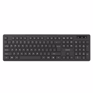 Savio KB-02 klaviatuur kodu/kontor USB QWERTY must