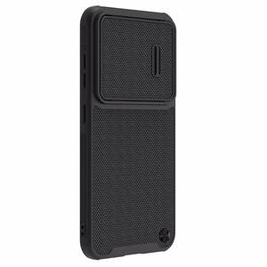 Чехол Nillkin Textured S для Samsung Galaxy S23+ бронированный с защитой камеры чёрный