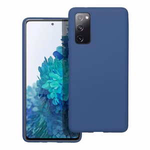Чехол для Samsung S20 FE / S20 FE 5G силиконовый синий