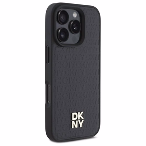 DKNY Repeat Pattern Stack Logo MagSafe iPhone 16 Pro Ümbris - Must