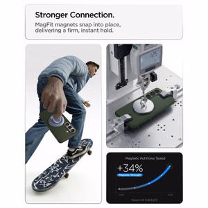 Spigen Nano Pop Mag MagSafe Case for Samsung Galaxy S26 - Green