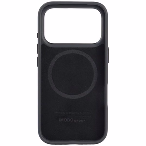 Audi kunstnahast ümbris seadmele iPhone 18 Pro / 17 Pro, MagSafe-ühilduv – must