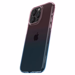 Spigen Liquid Crystal iPhone 15 Pro Ümbris - roosa/sinine