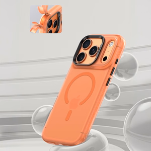 Benks Magnetic Lucid Armor Ümbris (C070) jaoks Iphone 17 Pro Max oranž (Camera Control Button)