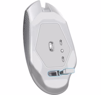 MOUSE DEFENDER GM-514 GLORY OPTIC RF RGB 3200dpi 7P valge