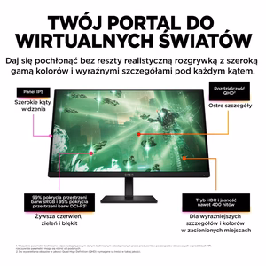 OMEN by HP 27-tolline QHD 165Hz mängumonitor - OMEN 27q