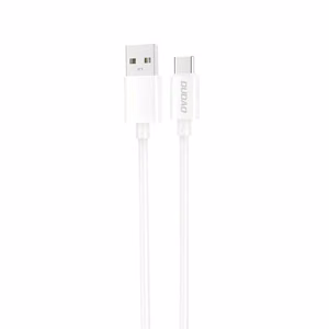 Dudao L4ST USB-A / USB-C kaabel 2A 1m - valge