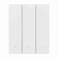 SONOFF M5-3C-80W WiFi Matter nutikas seina lüliti (3-channel, jaoks raam)