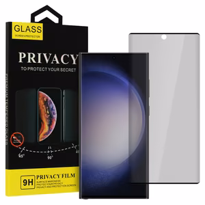Privacy Glass karastatud klaas Samsung GALAXY S23 ULTRA, must