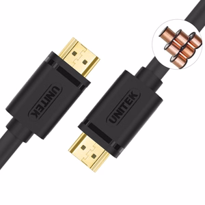 UNITEK Y-C138M HDMI kaabel 2 m HDMI Type A (Standard) Must